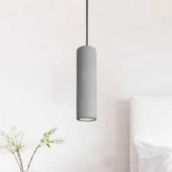 Viokef Pendellamper>Phenix hængelampe af beton, aflang