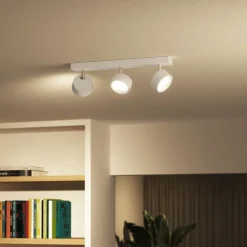 Bracia LED-loftspot med 3 lyskilder, hvid^Philips Best