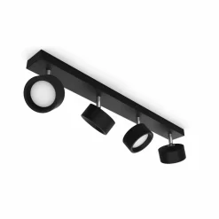 Philips Loftlamper|Loftlamper>Bracia LED-loftspot 4 lyskilder, sort