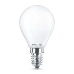 Classic LED-pære E14 P45 6,5 W mat 4.000 K^Philips Clearance