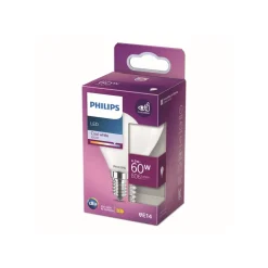 Classic LED-pære E14 P45 6,5 W mat 4.000 K^Philips Clearance