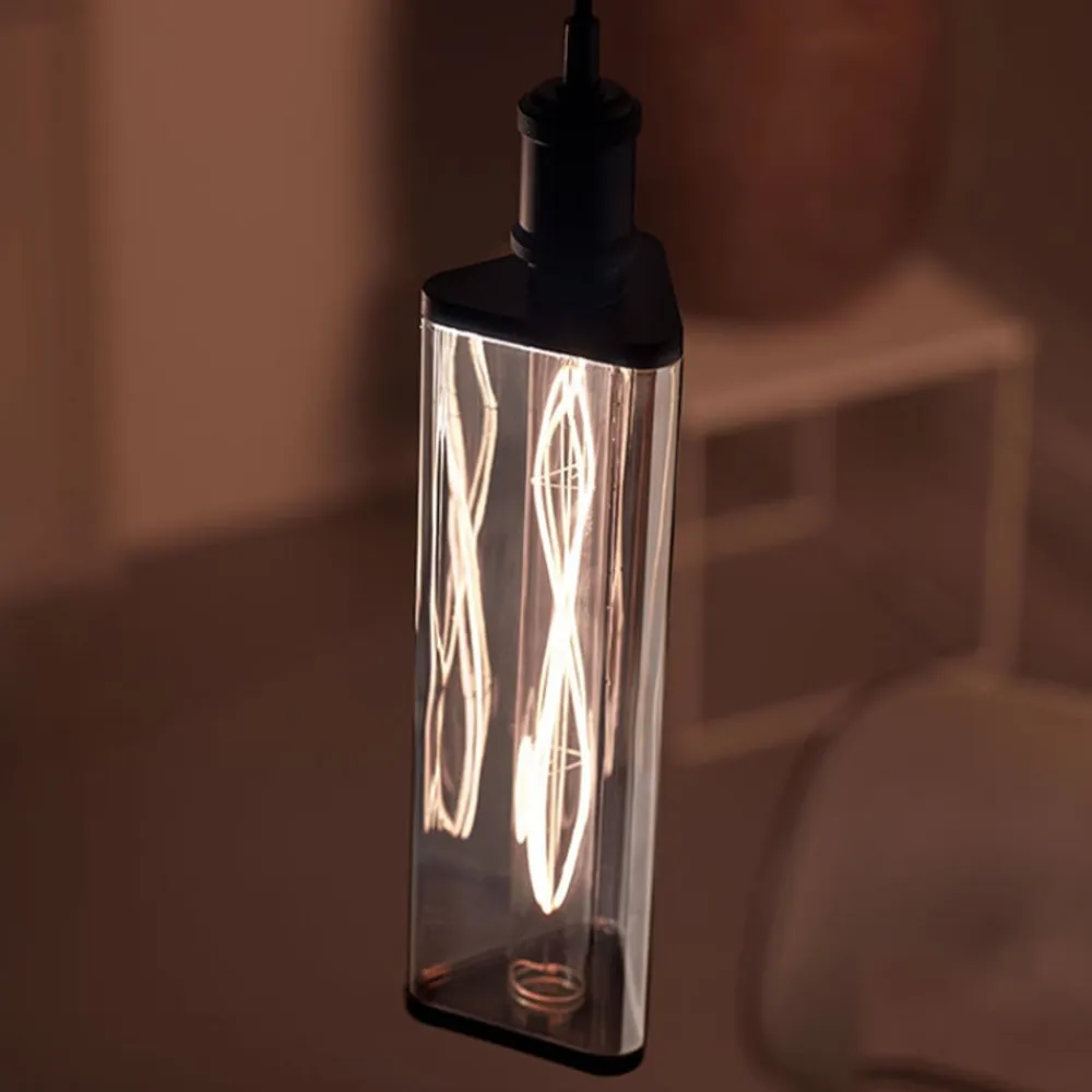 Philips Dæmpbar Led-Pære|Filament Pære>Crystal Giant røg LED-pære E27 7 W