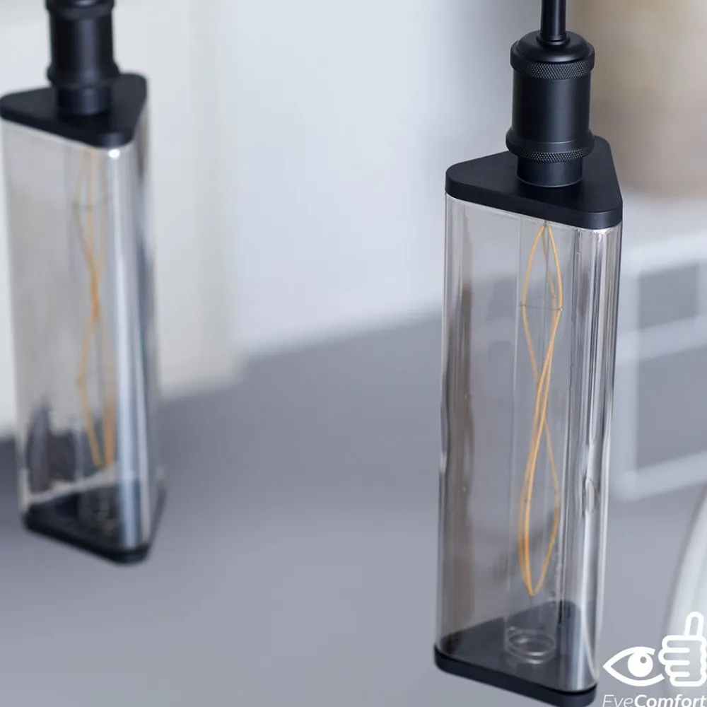 Philips Dæmpbar Led-Pære|Filament Pære>Crystal Giant røg LED-pære E27 7 W