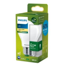 E27 LED-pære A60 4 W 840lm 2.700 K mat^Philips Outlet