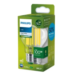 Philips E27 LED-pære A60 7,3 W 1535lm 4.000 K klar