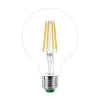 E27 LED-pære globe G95 4 W 840lm 827 klar^Philips Discount