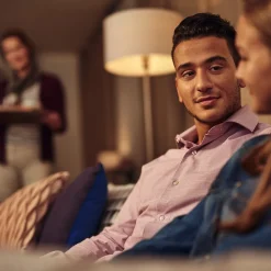 Philips E27 LED-pære WarmGlow 3,4 W mat, dæmpbar