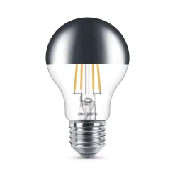 E27 topforspejlet LED-pære 7,2 W varmhvid^Philips Discount