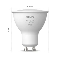 Philips Hue Smarte Lyskilder>hvid LED-reflektorpære GU10 4,2 W 2.700 K