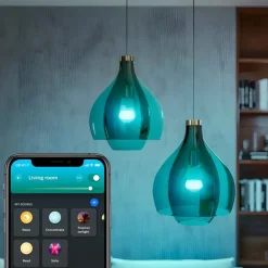 LED-pærer 2x E27 8,1 W CCT RGB Bridge Pro^Philips Hue Hot