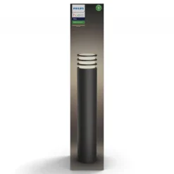 Lucca LED-gadelampe, smart, sort^Philips Hue Clearance