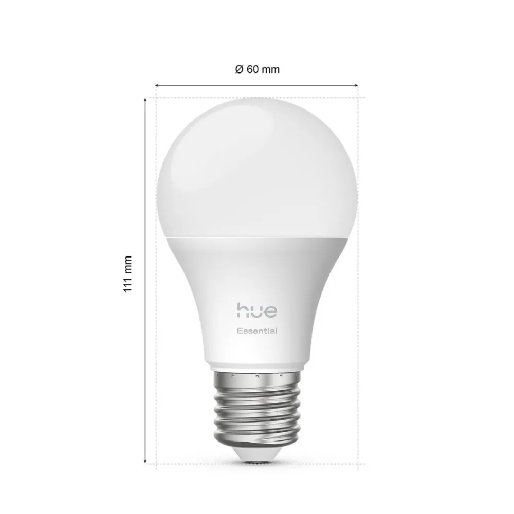 Smart LED-pære E27 A60, 8 W, RGB CCT 3 stk^Philips Hue Online