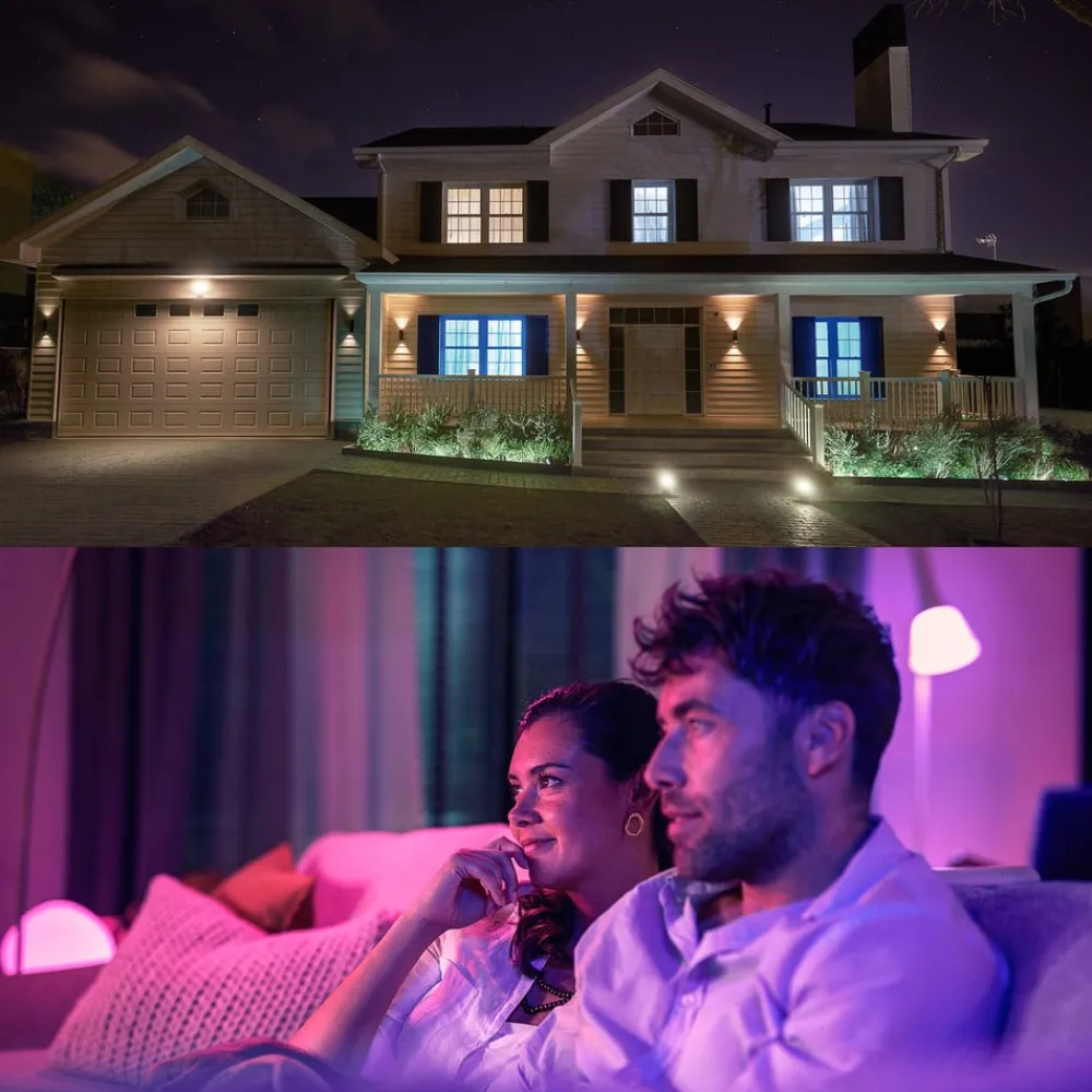 Smart LED-pære E27 A60, 8 W, RGB CCT 3 stk^Philips Hue Online