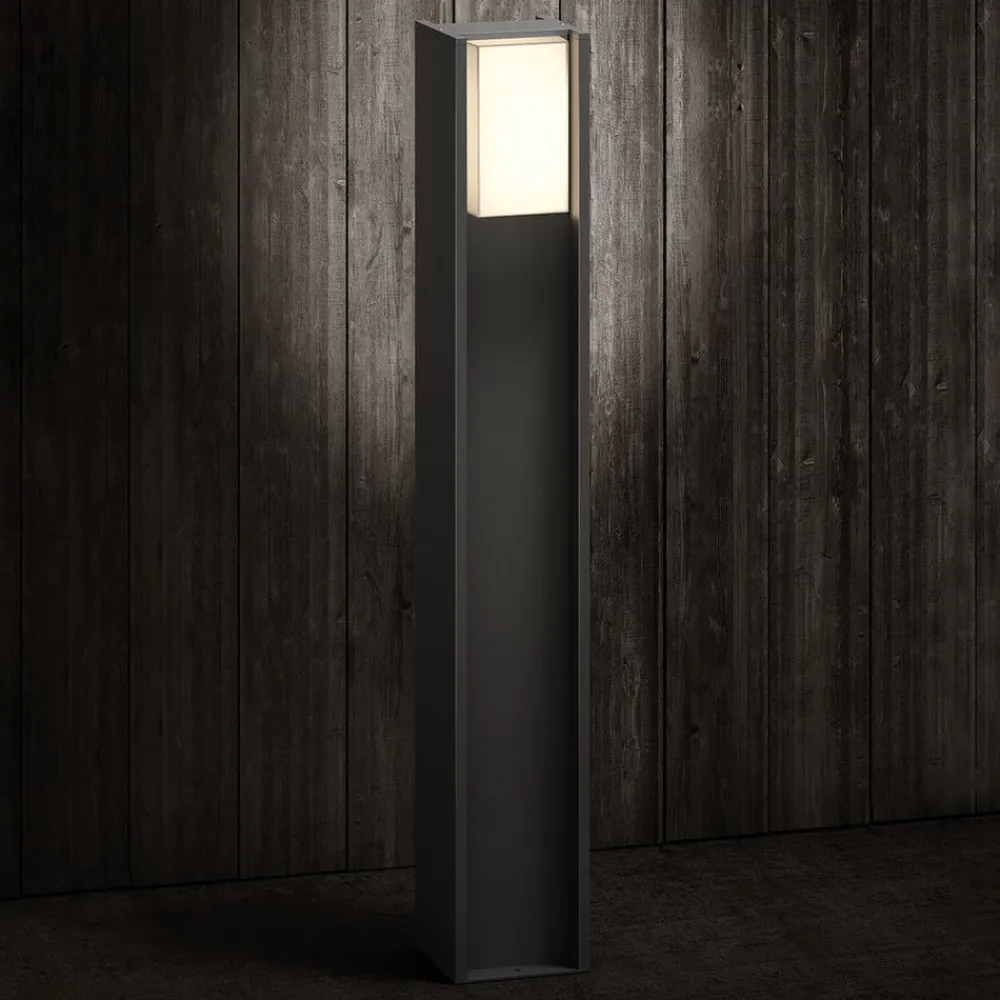 Philips Hue Turaco LED-gadelampe, grå, styret, smart