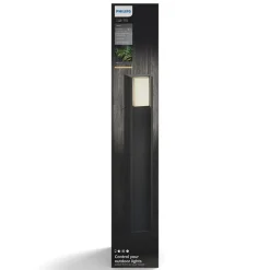 Philips Hue Turaco LED-gadelampe, grå, styret, smart