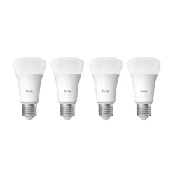 Philips Hue WACA Smart E27 LED, 6 W, 810 lm, CCT RGB 4-pak