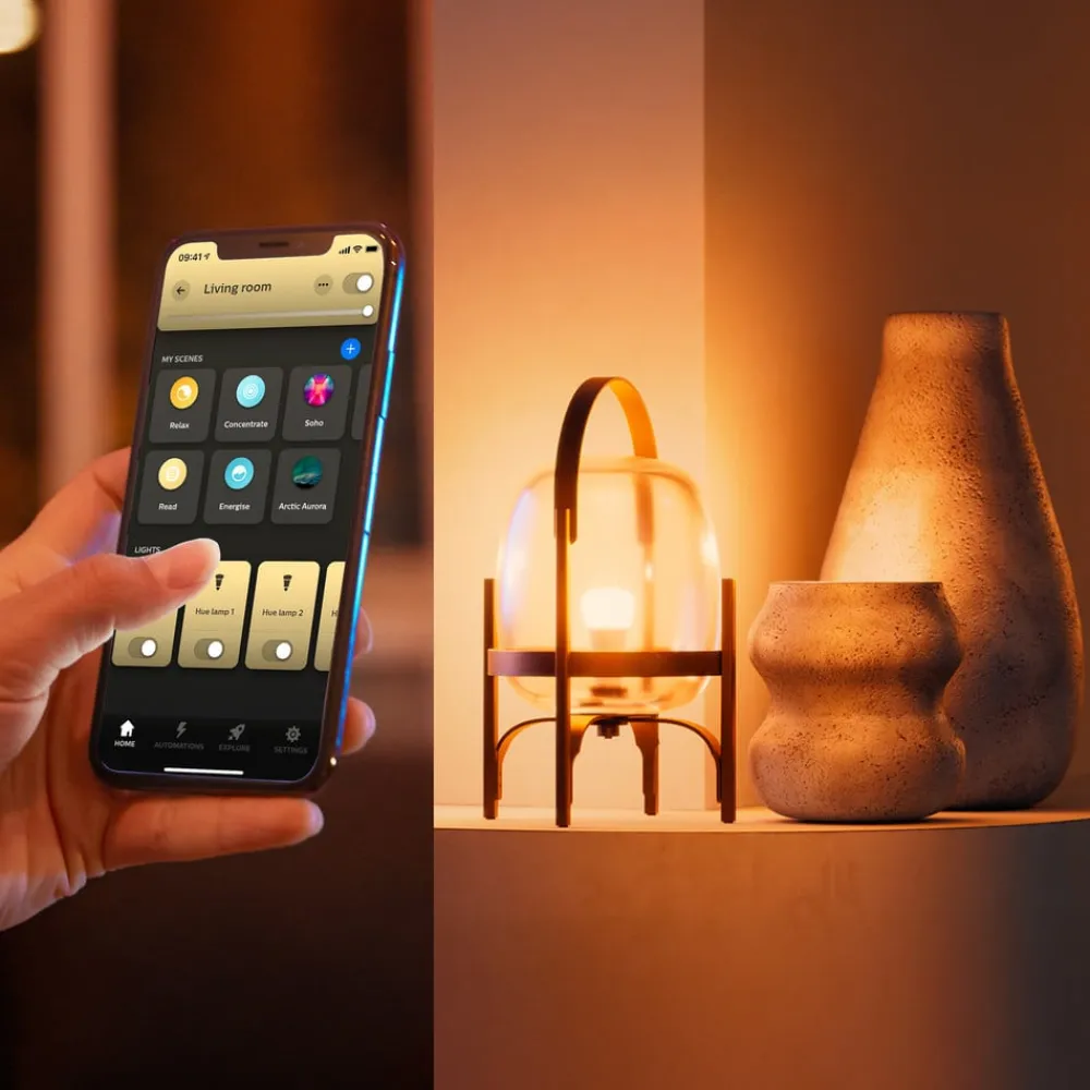 Philips Hue WACA Smart E27 LED, 8,1 W, 1100 lm, CCT, RGB