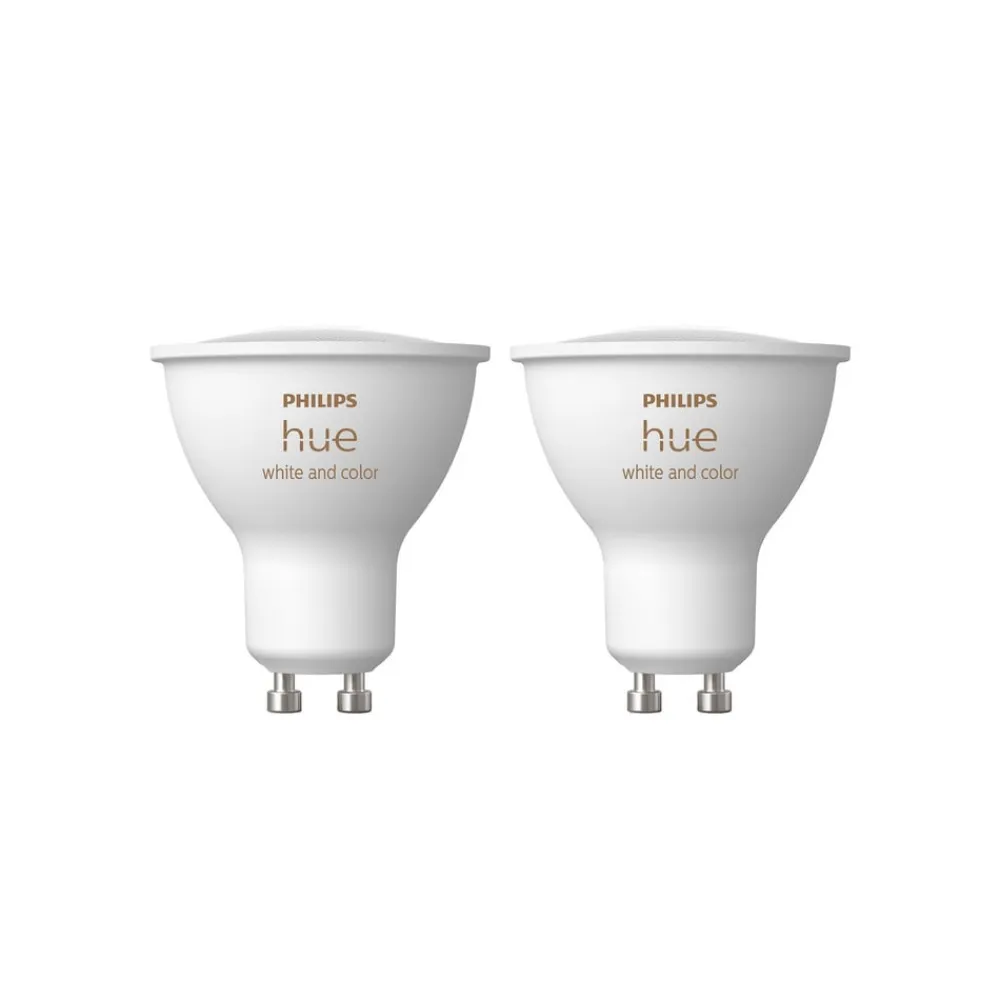 Philips Hue White & Color Ambiance LED GU10 4,2 W, 2-pak