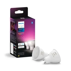 Philips Hue White & Color Ambiance LED GU10 4,2 W, 2-pak