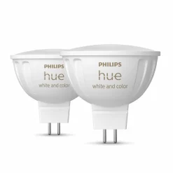 White & Colour Ambiance 6,3W GU5.3 2 stk^Philips Hue Best