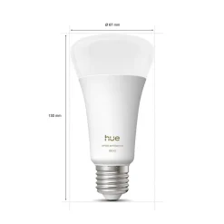 Philips Hue White Ambiance Smart E27 LED, 11,8 W 1600 lm CCT