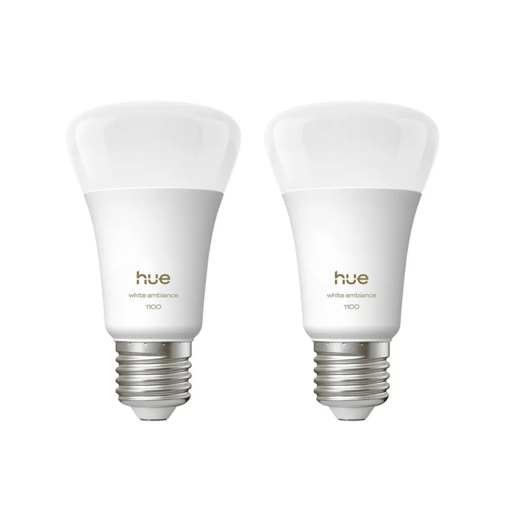 Philips Hue White Ambiance Smart E27 LED 8,1 W 1100 lm CCT 2 stk