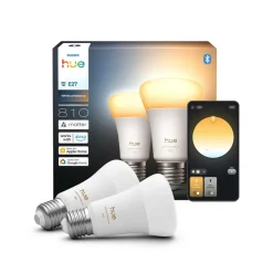 White Ambiance Smart E27 LED, 6 W 810 lm CCT 2 stk^Philips Hue Online