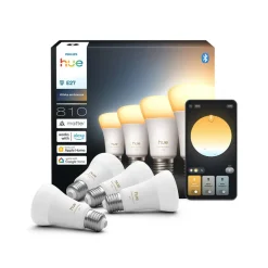 Philips Hue White Ambiance Smart E27 LED, 6 W 810 lm CCT 4 stk