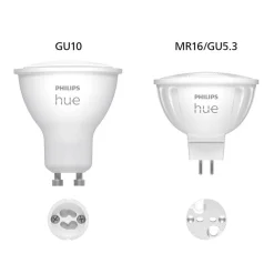 Philips Hue White Ambiance LED-pære 5,1 W GU5,3