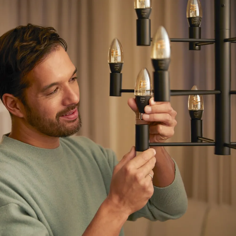 Philips Hue White Ambiance E14, 4,6 W, 350 lm, 2 stk