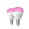 Philips Hue White&Color Ambiance E14 5,1W 2-pak