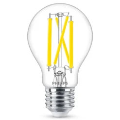 Philips Dæmpbar Led-Pære|Filament Pære>LED Classic WarmGlow E27 A60 10,5 W klar