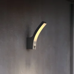 Philips LED udendørs væglampe Splay UE, sensor