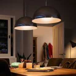 Philips LED-dråbepære E14 4,3 W 2.700 K opal 2 stk