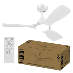 Philips LED-loftventilator Fix Blade Ø 106 cm, hvid, støjsvag