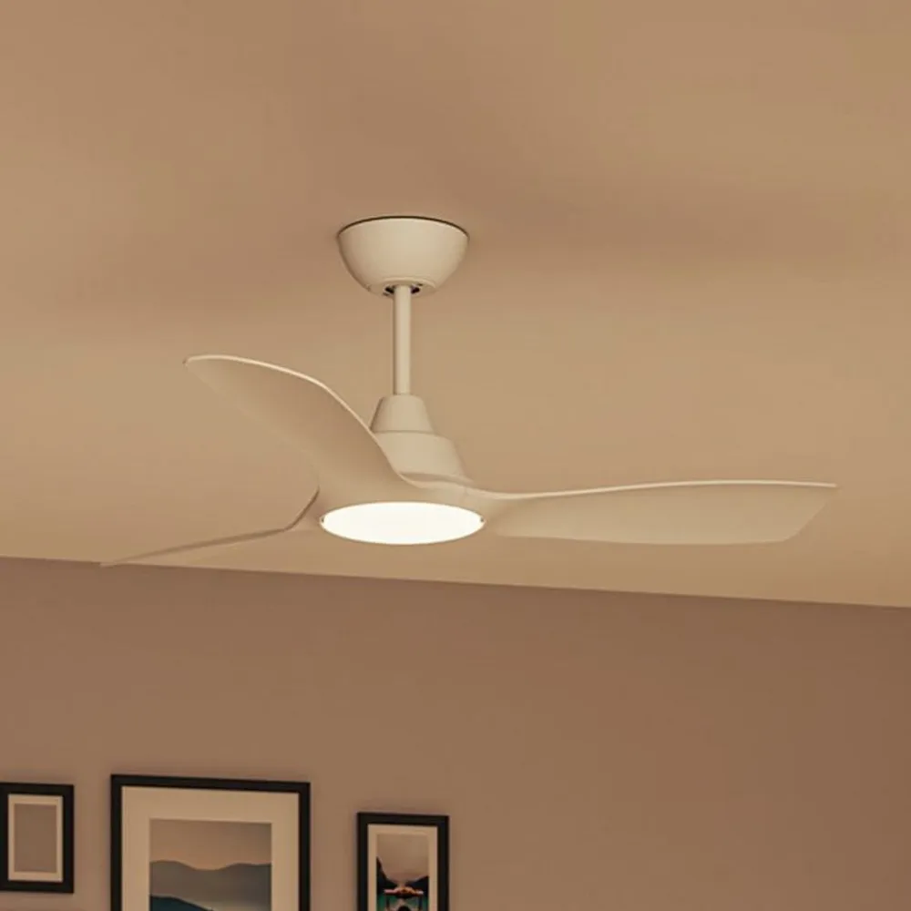 Philips Loftventilatorer>LED-loftventilator Fix Blade Ø 132 cm, hvid, støjsvag