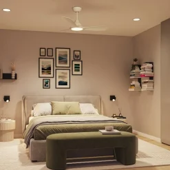 Philips Loftventilatorer>LED-loftventilator Fix Blade Ø 132 cm, hvid, støjsvag