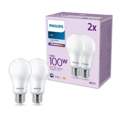 Philips LED-pære E27 13 W 1.521lm 4.000 K mat 2