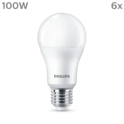 LED-pære E27 13 W 1.521lm 4.000 K mat 6^Philips Clearance