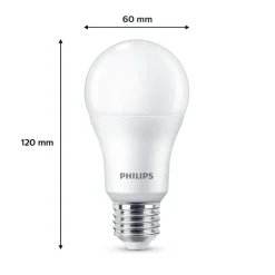 LED-pære E27 13 W 1.521lm 4.000 K mat 6^Philips Clearance