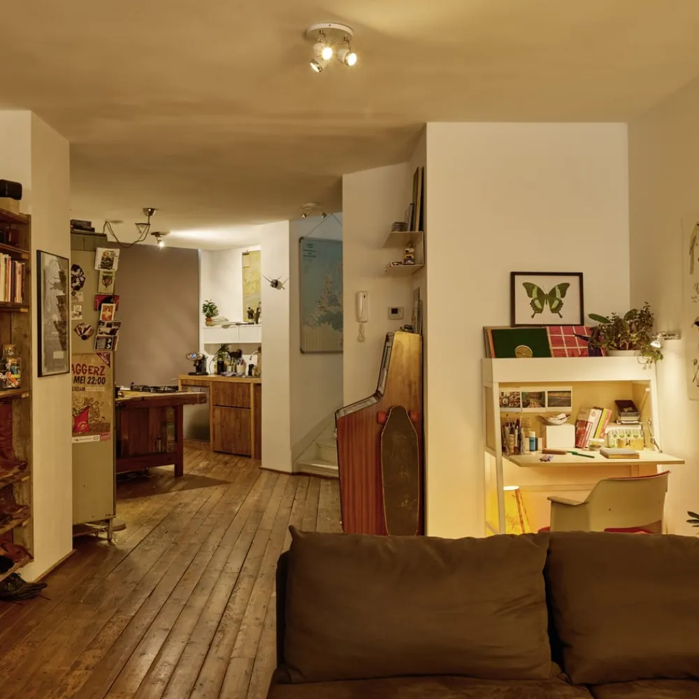 Philips Dæmpbar Led-Pære|Filament Pære>LED-pære, E14 B35, 3,4 W, 2.700 K, WarmGlow