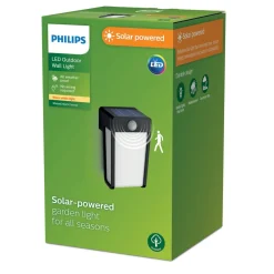 Philips Solcelle Lampe Med Sensor|Væglampe Med Sensor><noscript><img width=