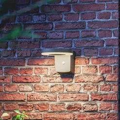 LED-solcellelampe til vægmontering Zonal, Ø hoved 16 cm^Philips New