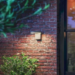 LED-solcellelampe til vægmontering Zonal, Ø hoved 16 cm^Philips New