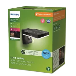 Philips Solcelle Lampe Med Sensor|Væglampe Med Sensor><noscript><img width=