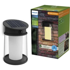 Philips LED-udendørs væglampe Juda UE, sensor, IP44