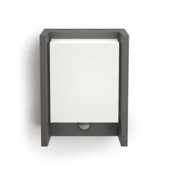 Philips LED-væglampe Arbour UE, 2-pak, sensor, 2.700 K
