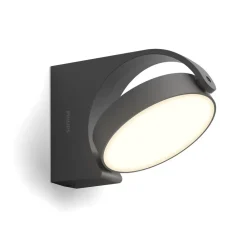Mimosa udendørs LED-væglampe, justerbar^Philips Hot