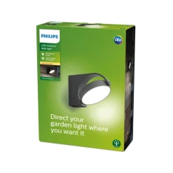 Mimosa udendørs LED-væglampe, justerbar^Philips Hot