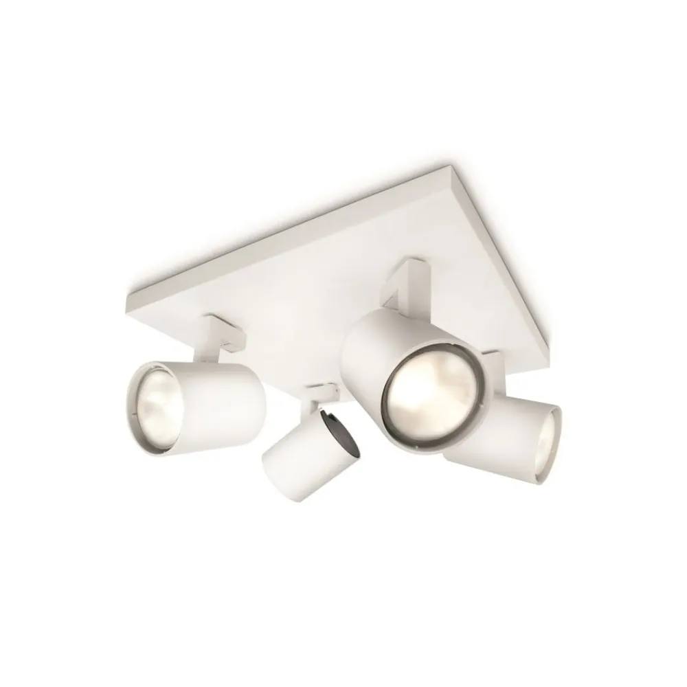 Philips Spotlights>myLiving Runner loftspot GU10, 4 lk, hvidt